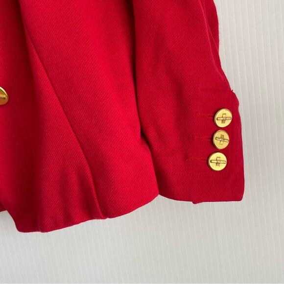 Cabi Beau Jacket Love, Carol Collection red blazer jacket size 2 bow Valentine - Picture 5 of 12